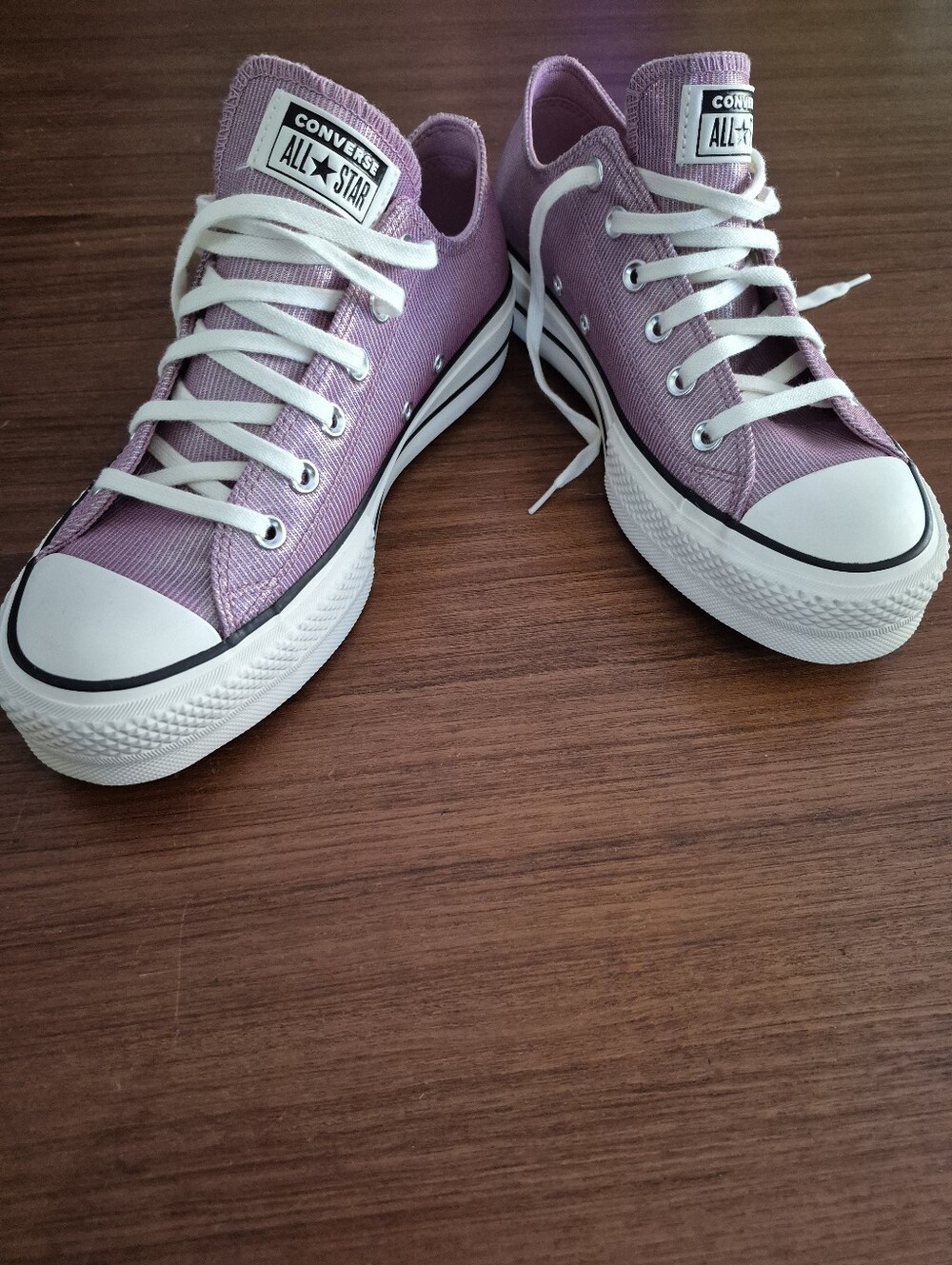 Converse All Star Lavender Lift  Womens 9